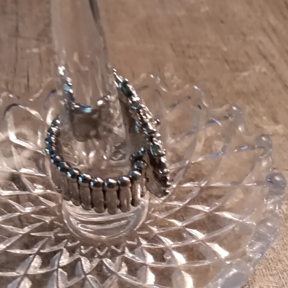 Paparazzi Black and Silver Halo Ring - Picture 4 of 5